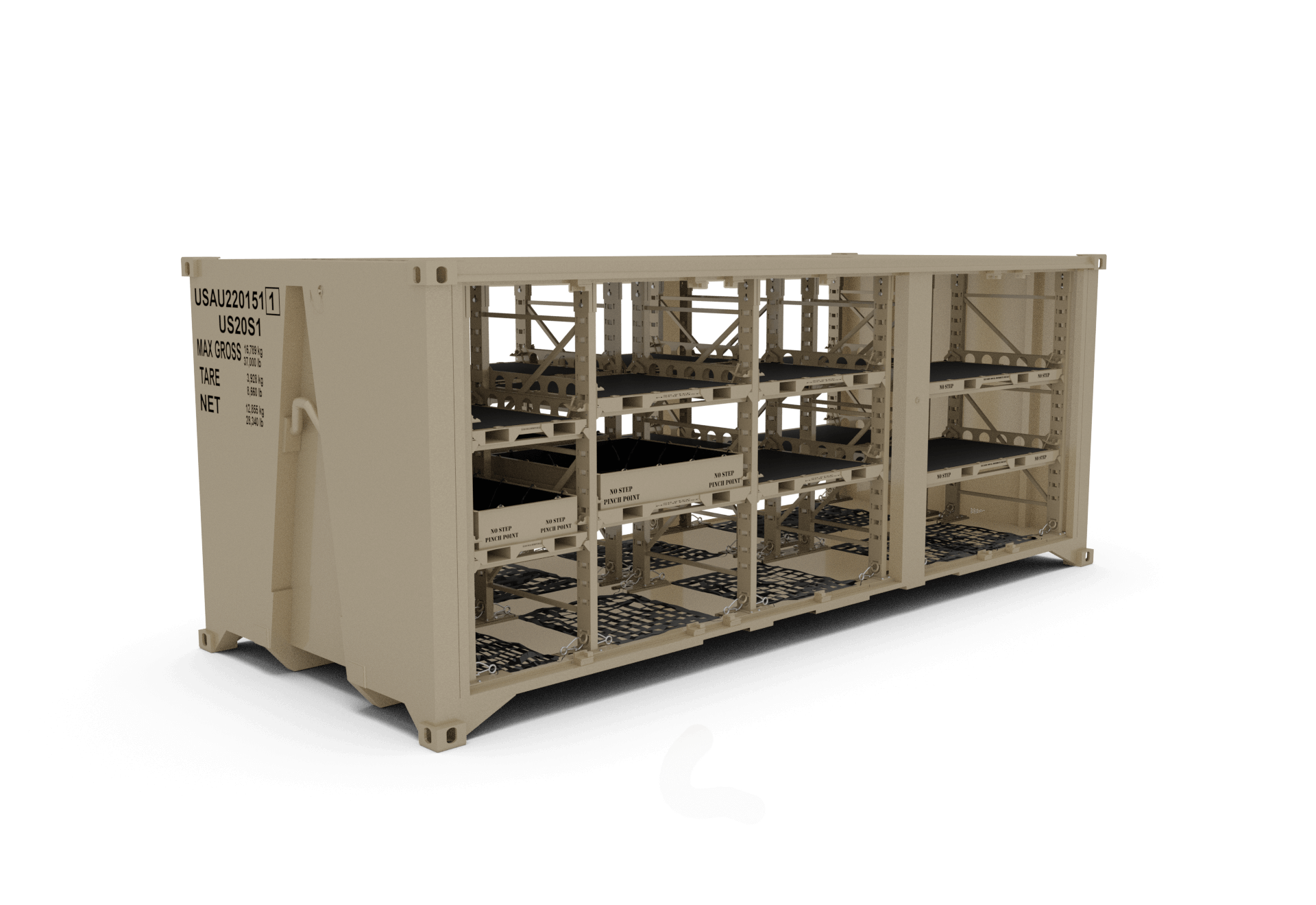Expeditionary Container ASL (ECASL<sup>®</sup>) Config. #2