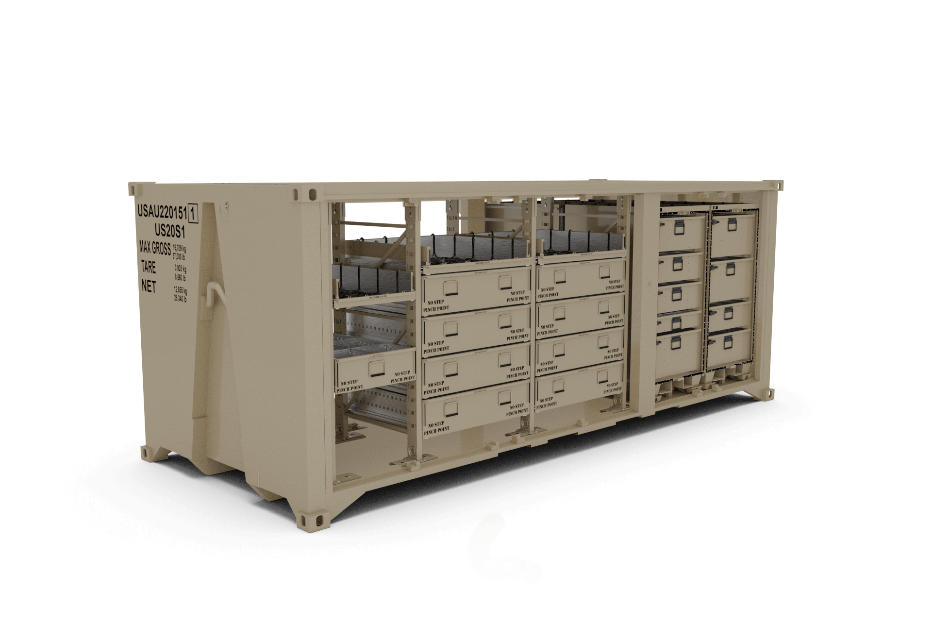 Expeditionary Container ASL (ECASL<sup>®</sup>) Config. #3