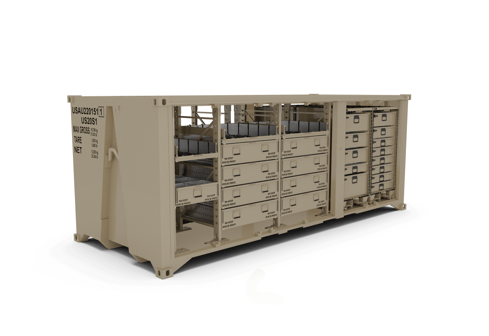 Expeditionary Container ASL (ECASL<sup>®</sup>) Config. #4
